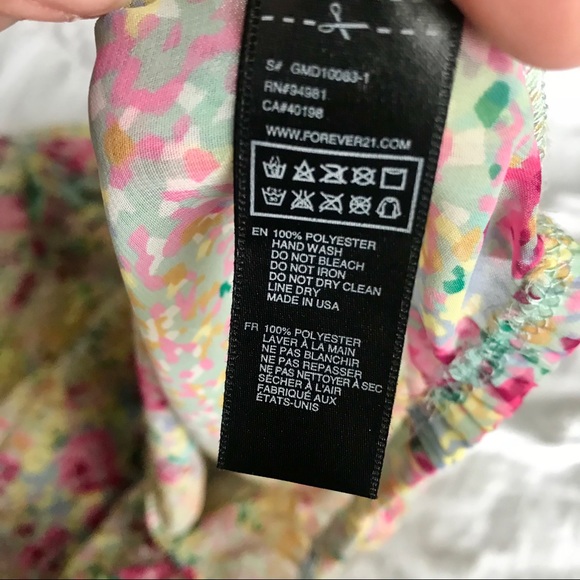 Floral Shirred Waist Top - Picture 4 of 6